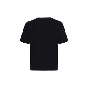 Valentino Schwarzes Baumwoll-T-Shirt