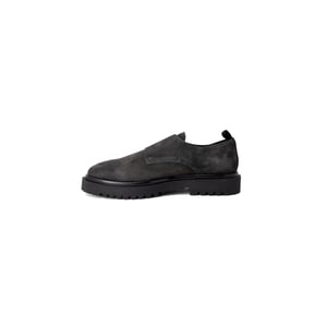 Antony Morato Schwarze Leder Flache Stiefel