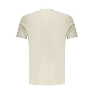 Hugo Boss Beiges Baumwoll Herren T-Shirt