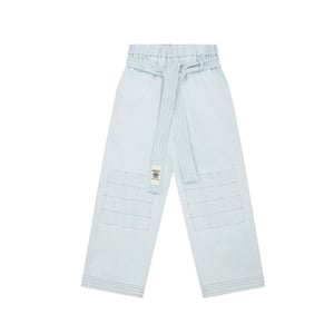 Stella McCartney Blaue Baumwoll-Casual-Hose