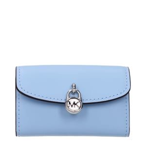 Michael Kors Hellblau Leder Geldbörse