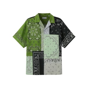 Kenzo Bicolor Baumwollkurzarmhemd