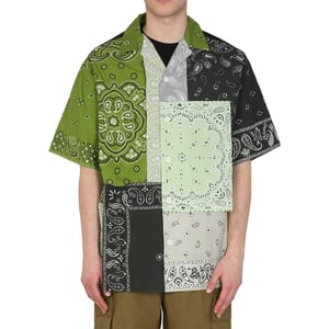 Kenzo Bicolor Baumwollkurzarmhemd