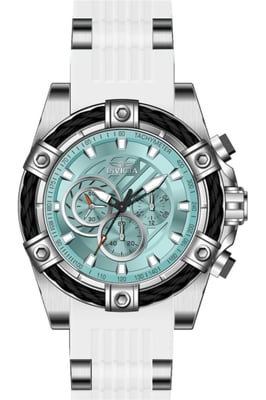 Invicta Bolt 50603 Herrenarmbanduhr - Quartz Uhrwerk - Edelstahl mit Blauem Zifferblatt - 52 mm