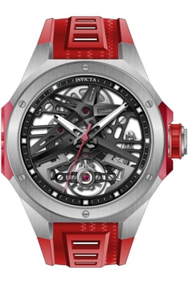 Invicta Celestial 69540 Herren Uhr - Mechanisches Werk - Edelstahl mit Silber Zifferblatt - 43 mm