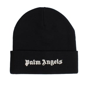 Strickmütze für Herren und Damen mit gesticktem Logo PWLC014F23FAB0011001