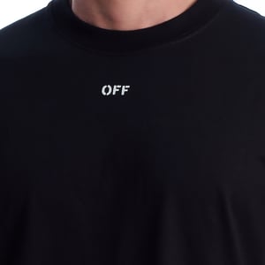 Herren Kurzarm-T-Shirt Scribble Diags 44MAA120G5J00E1001