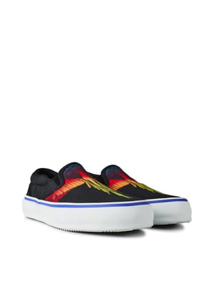 Icon Wings Logo Slip-On Sneakers