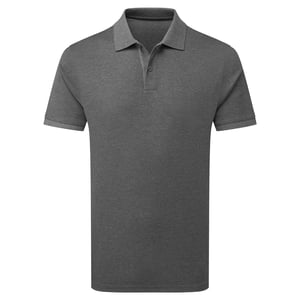 Asquith & Fox - "Premium" Poloshirt für Herren, Mercerisierte Baumwolle (Holzkohle)