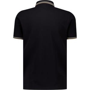 Lambretta - "Classic" Poloshirt für Herren, Logo (Schwarz/Nomade)