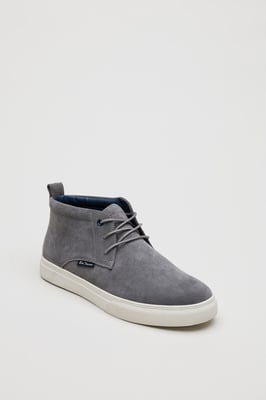 Ben Sherman Parkway Wildleder Herren Stiefel in Grau