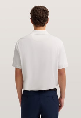 Bugatti Herren Poloshirt mit kurzem Reißverschluss