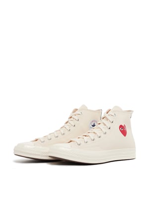 Comme des Garçons PLAY x Converse Chuck 70 Hi Sneakers