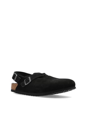 Tokio Shearling Wildleder-Mules