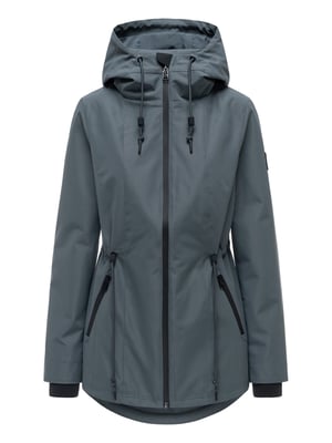 Navahoo Damen Übergangsjacke Blumentanz mit Kapuze