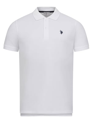 U.S. Polo Assn. Herren Basic Poloshirt kurzarm mit Stretchkomfort