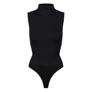 Damen Essentials Ärmelloses Turtleneck Bodysuit formend recycelte Stretch Passform