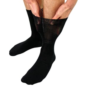 Damen Herren Wollödemsocken für geschwollene Füße & Durchblutungsunterstützung
