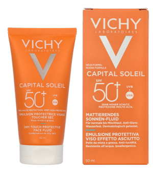 Vichy Ideal Soleil SPF50 Gesichts-Emulsion Trockenes Gefühl 50 ml