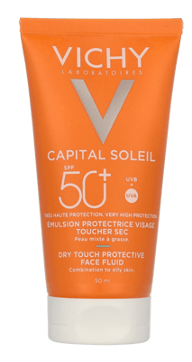 Vichy Ideal Soleil SPF50 Gesichts-Emulsion Trockenes Gefühl 50 ml