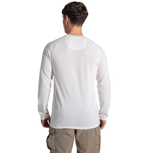 Craghoppers - "Nour" T-Shirt für Herren, Nosilife, Langärmlig (Segelweiß)