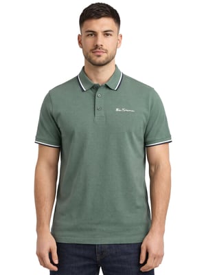 Ben Sherman | Herren Polohemd mit Kontraststreifen