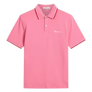 Ben Sherman - Poloshirt für Herren, Piqué (Calypso Koralle)