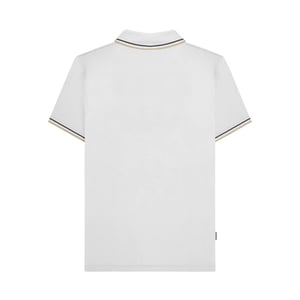 Lambretta - Poloshirt für Herren (Weiß/Eisen/Silber)