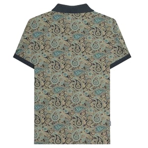 Lambretta - "SS25" Poloshirt Mit Markenzeichen für Herren (Marine/Kameo-Blau)