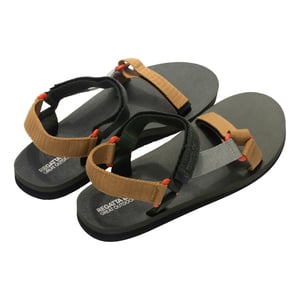 Regatta - Herren Sandalen "Vendeavour" (Dunkel-Khaki/Holzbraun)