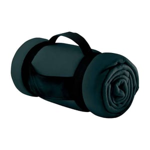 SOLS - Decke "Stavenger", Fleece, Karo (Dunkelgrau)