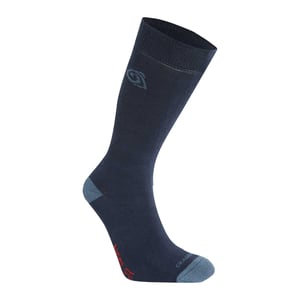Craghoppers - Socken Insektenabwehr für Herren/Damen Unisex(2er-Pack) (Marineblau/Blaustein)