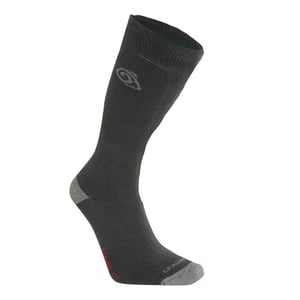 Craghoppers - Socken Insektenabwehr für Herren/Damen Unisex(2er-Pack) (Schwarzer Pfeffer/Mittelgrau)