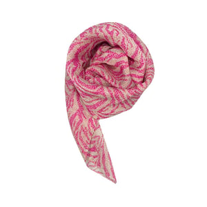 Borbonese Rosa Seiden Damen Schal