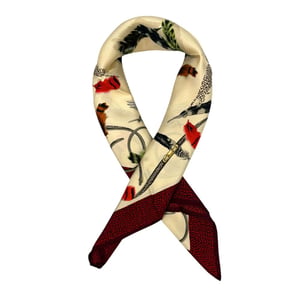 Borbonese Beige Seidentuch für Damen