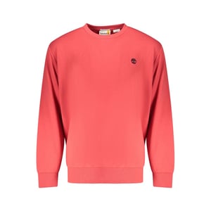 Timberland Rotes Baumwoll-Herren-Sweatshirt
