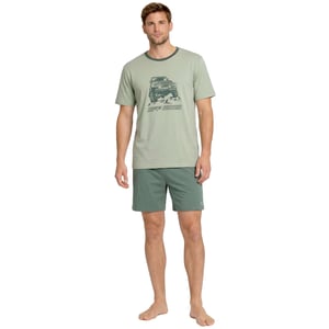Herren Sommer Kurze Baumwoll-Pyjamas KL30000