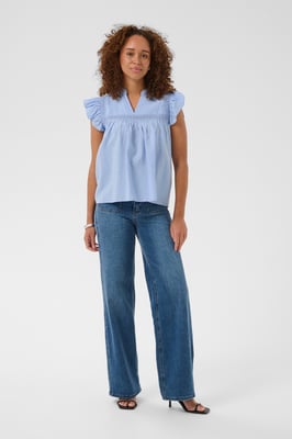 Kurzarm-Bluse KAcarrie Kurzarm-Bluse Regular fit