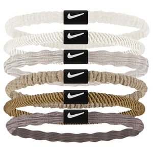 Nike - "Flex" Haarband (6er-Pack) (Weiß/Grau/Braun/Beige)