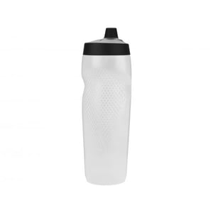 Nike - "Refuel" Wasserflasche, Grafikdruck, 680ml (Schwarz/Gold/Silber)