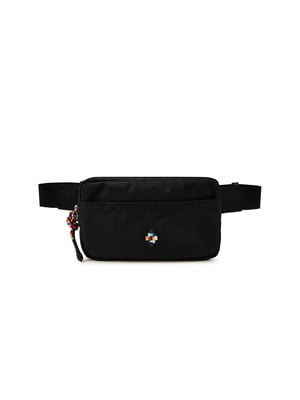 Bunte Gürteltasche mit Kreuzlogo