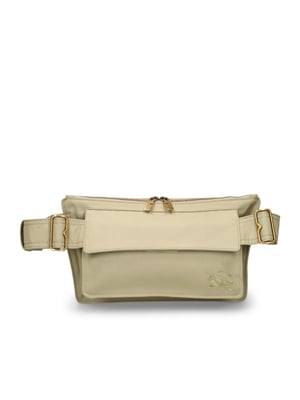 Gürteltasche aus Trench Gabardine mit Logo