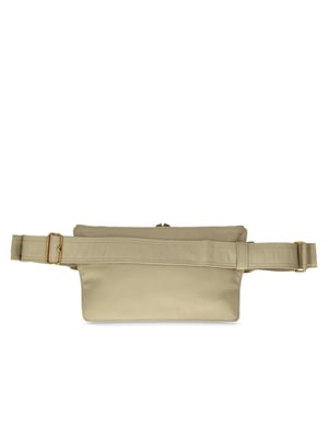 Gürteltasche aus Trench Gabardine mit Logo