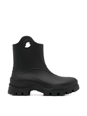 Misty Logo Round Toe Regenstiefel