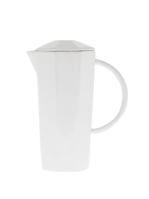 Wasserkrug mit achteckigem Logodeckel