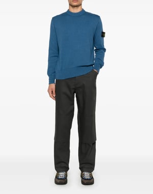 Pullover mit Compass-Logo-Patch