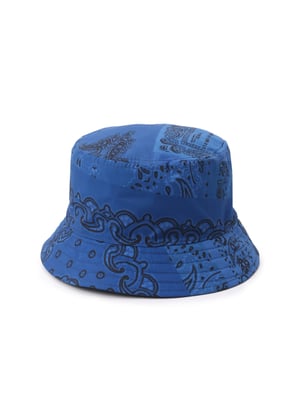 Paisley Bandana Logo Bucket Hat