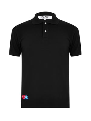 Poloshirt mit Heart Invader Logo