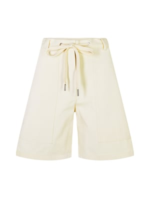 Knielange Shorts mit Kordelzug im Bund