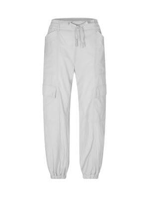 Cargohose aus Baumwolle mit Logo